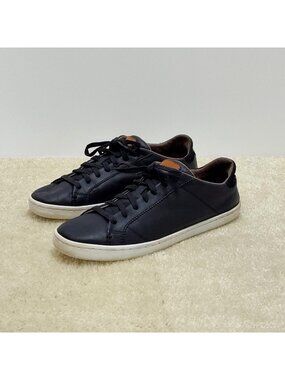 Cole Haan Mindi Womens Size 9B Black Leather Sneakers Low Top Comfort Shoes